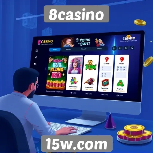 Experiência do usuário no site 8casino